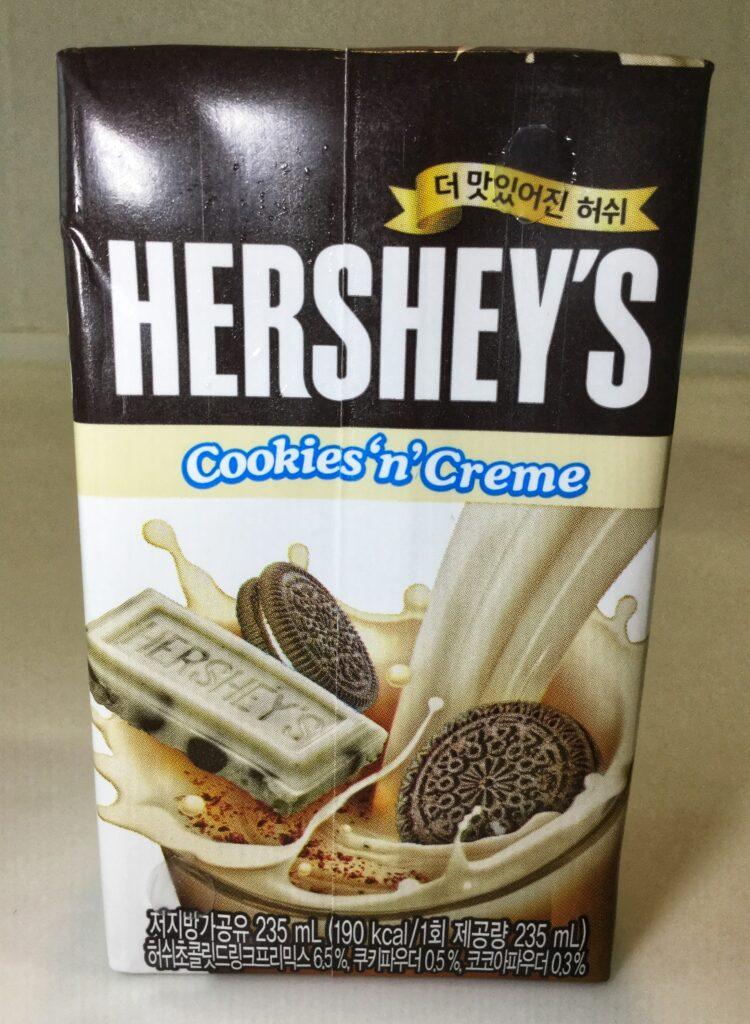 Hershey's Cookies 'n' Creme, 235ML, 190kcal