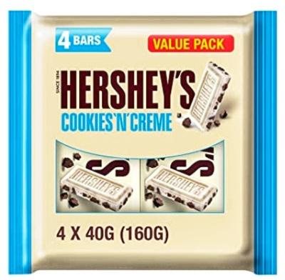 Hershey's Cookies 'n' Creme, 4×40G (160G)