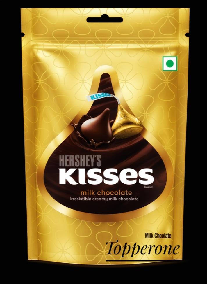 Hershey's Kisses brand milk chocolate irresistible creamy milk chocolate
