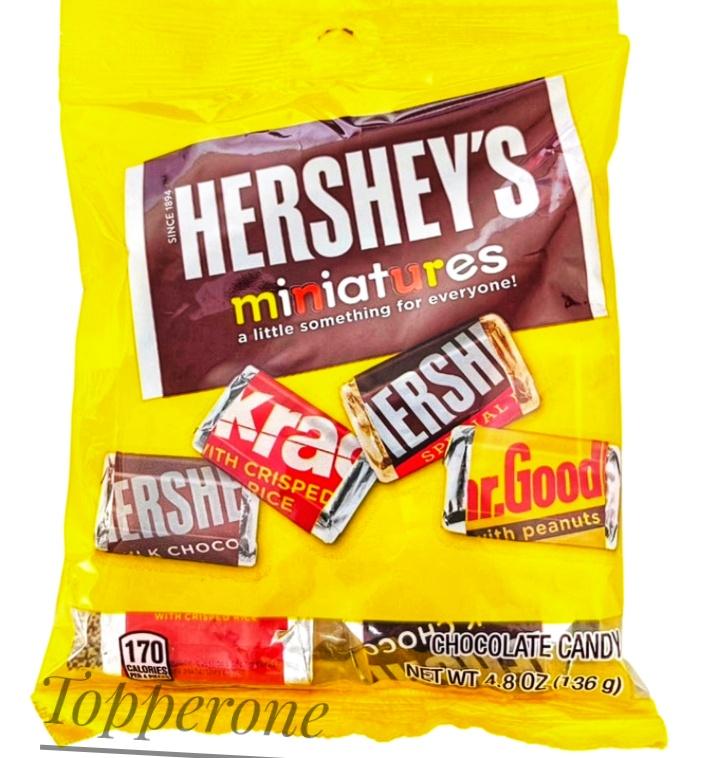 Hershey's Miniatures Chocolate Candy 136 gm