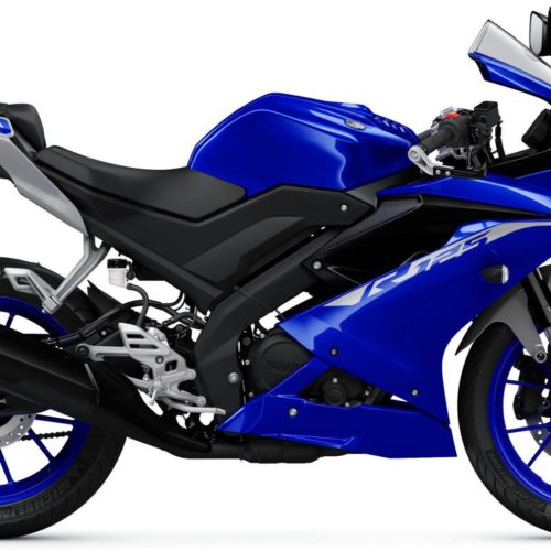 Yamaha r125
Colour: blue
Non HD photo.